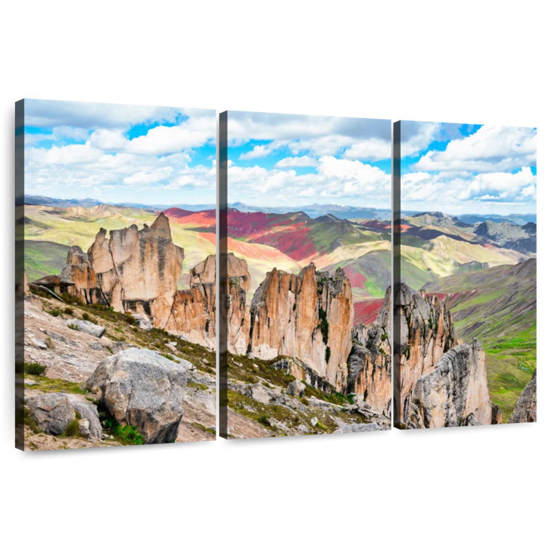 Alvord Couleurs du Pérou - Altitude la plus élevée, H 42 po x l 65 po