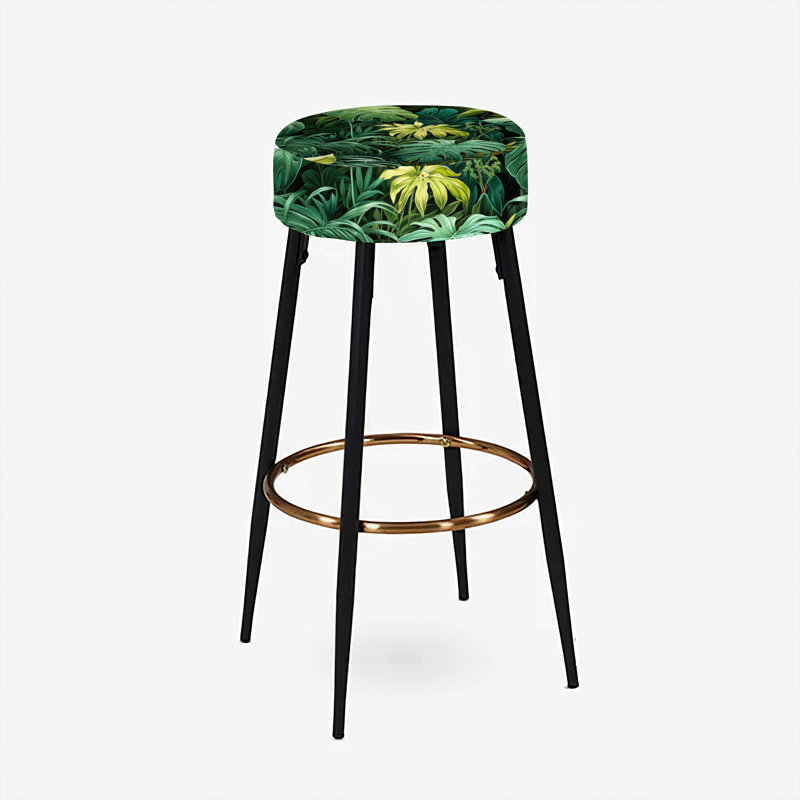 Jungle Canopy Tropical Pattern - Tropical Bar Stools Set Of 2