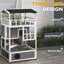 Maison pour chat en bois Pawhut