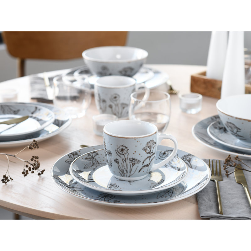 16 Piece Dinnerware Set, Service for 4