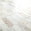 Castella de Blanc Spire 12 in. x 12 in. Honed Marble Mosaic Floor and Wall Tile