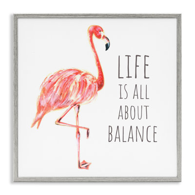 «Life Is About Balance» par - Illustration