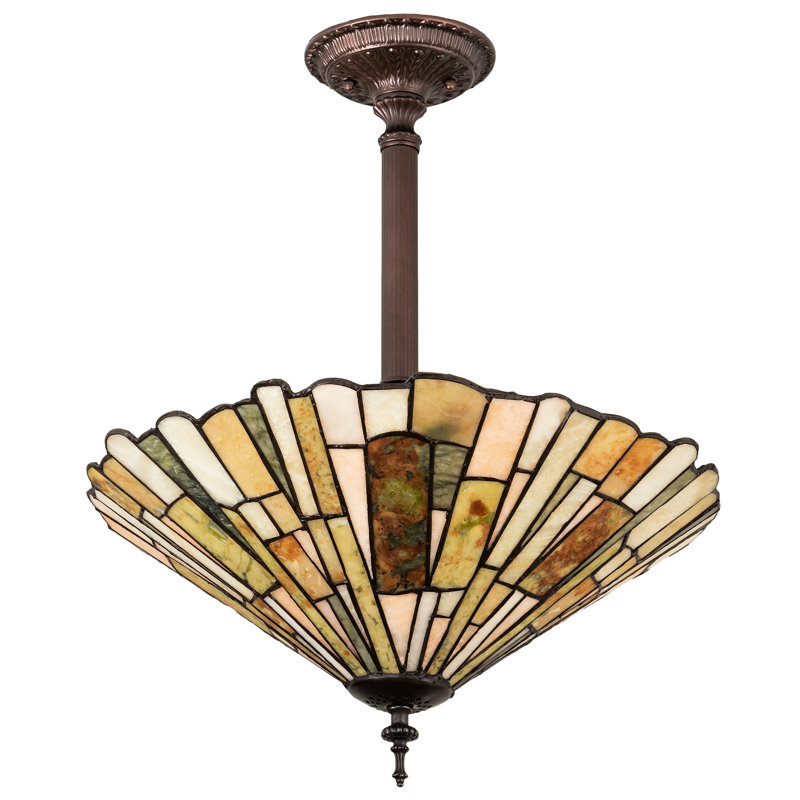 Lemaire 3 - Light Glass Chandelier