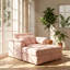 Fauteuil en velours côtelé avec repose-pieds Winslow l 53 po x P 47,24 po x H 30,5 po Winslow-130381811-130381814