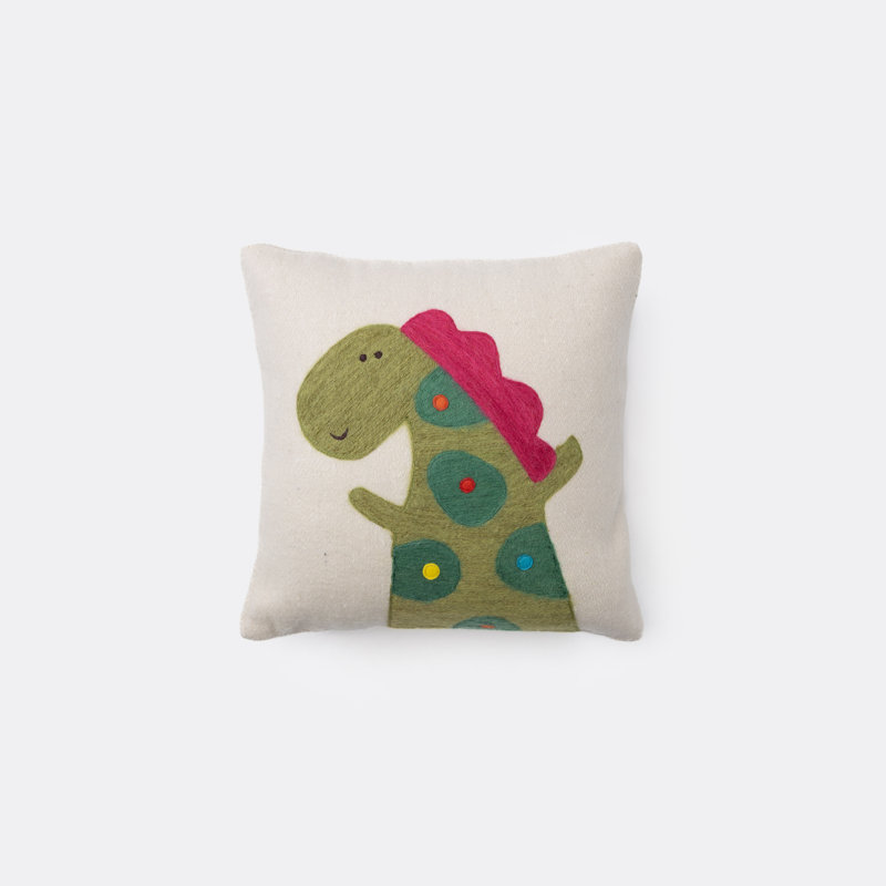 Wool Square Pillow Cover & Insert