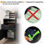 Armoire de rangement mobile, tiroir / armoire, support d'imprimante - noir