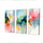 Abstrait minimalisme dans les tons de rose et de bleu V - ensemble de reproductions d'art mural minimalisme-107212688-107212683