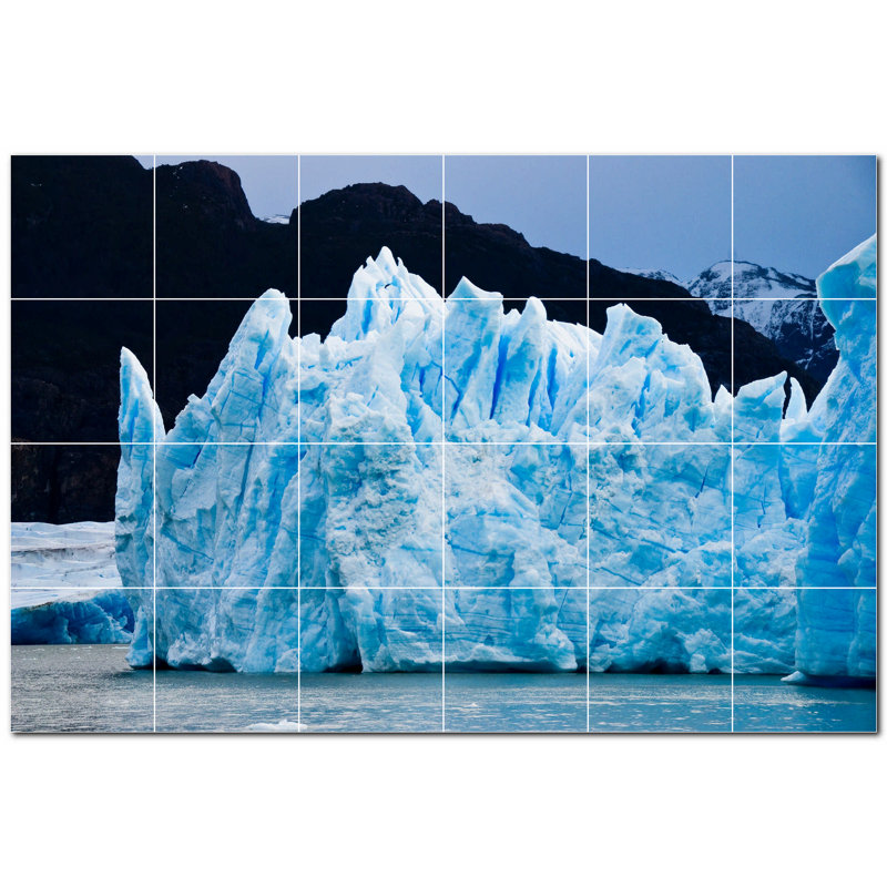 Glacier photo 12 x 12