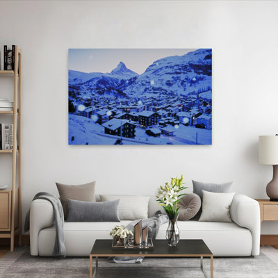 Zermatt, Matterhorn, Switzerland Abstract Contemporary Landscape Nature Wall Art