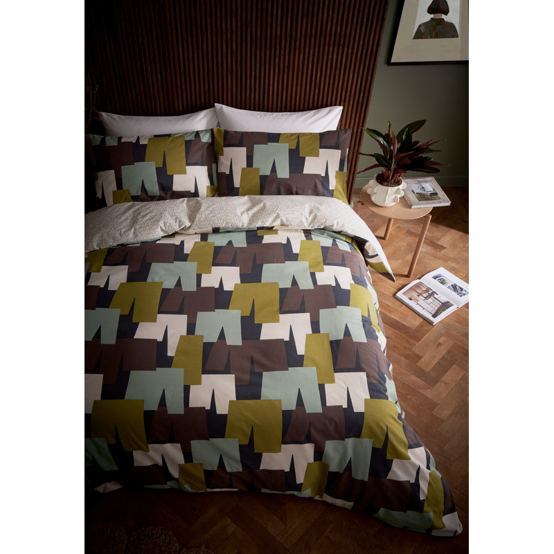 Mika Duvet Cover Set, Kingsize Duvet Cover + 2 Pillowcases