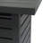 Rectangular Iron Fire Pit - 30,000BTU - Tank Cover Inside