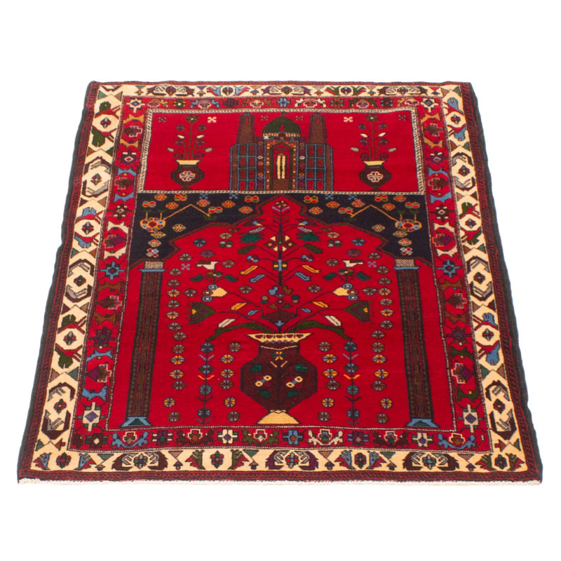 Tapis rectangulaire unique de 3 pi 4 po x 5 pi 1 po