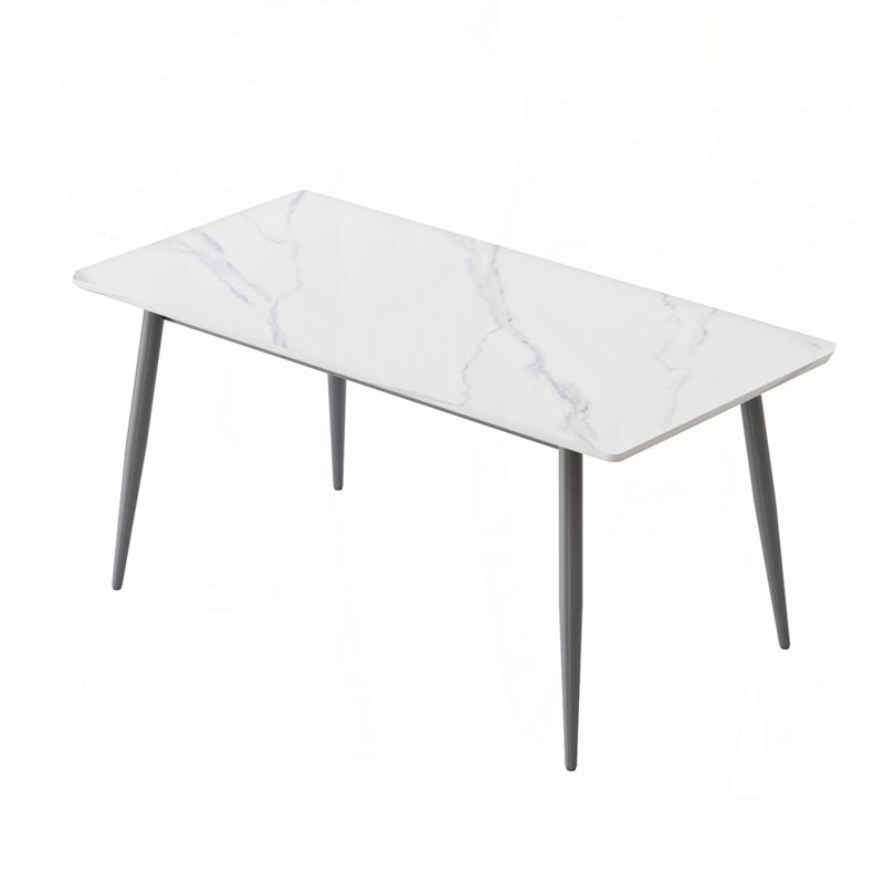 Table de salle à manger 62,99 ", Blanc