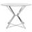 Xander Round Glass Top Metal Base Dining Table-913603001