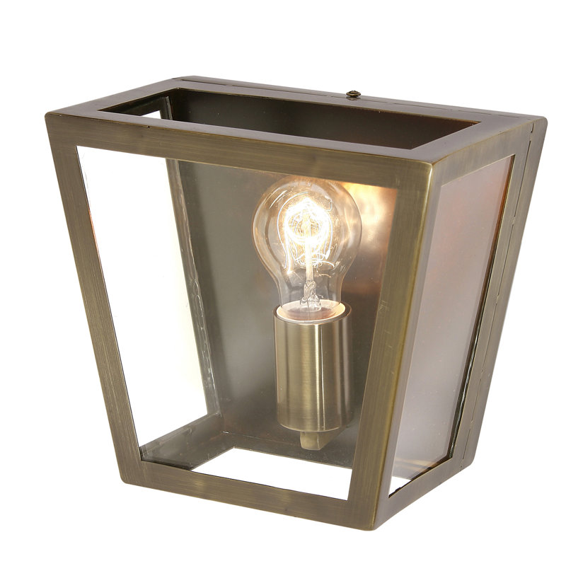 Hicks Electroplated Metal Flush Mounted Sconce