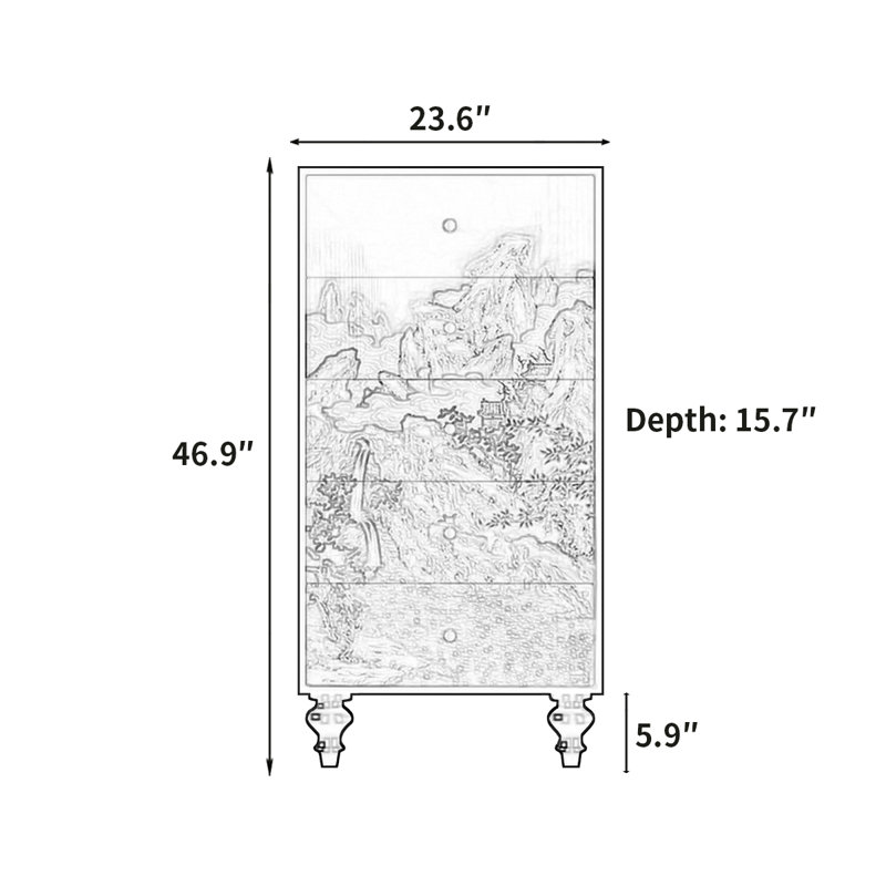 Armoire décorative