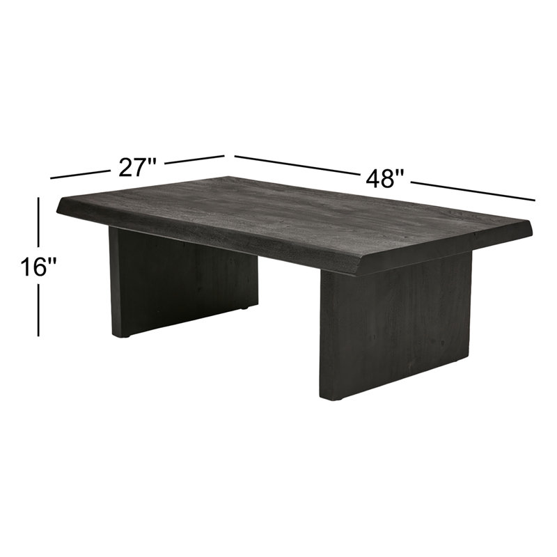 Brooks Coffee Table, Ebonized