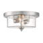 Plafonnier encastré 2 lumières Weccacoe-599877631
