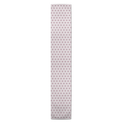 Hovig Geo Quatrefoil Table Runner