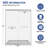 60" X 72" Semi-Frameless Double Sliding Shower Door - Clear Tempered Glass Bypass Door For Walk-In Showers, Easy Installation-116509093