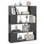 Cashden 124.5cm H x 100cm W Library Bookcase-1343543936