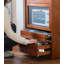 Buffet multifonctionnel en bois massif de style japonais