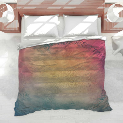 Mandala Bedding Art Comforter Bohemian Boho