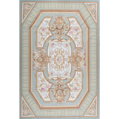 Aubusson One-of-a-Kind 10'11" X 16'1" Area Rug