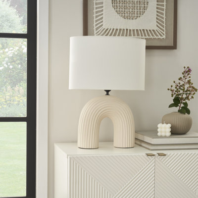 Lampe de table en céramique Jospanni