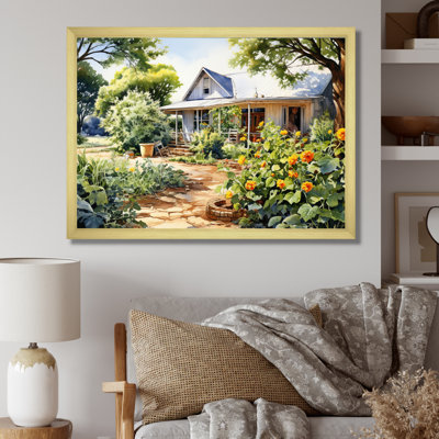 " Farmhouse Frontyard Oasis II "