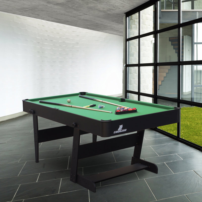 Cougar Pool Table, 80cm H x 183cm L x 91cm W