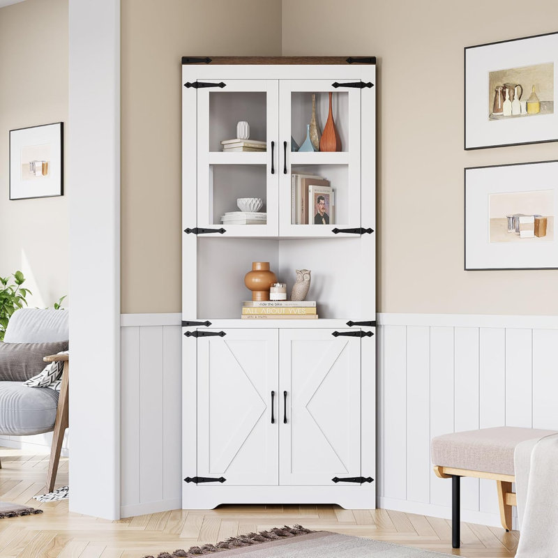 66.9cm Kitchen Pantry, White