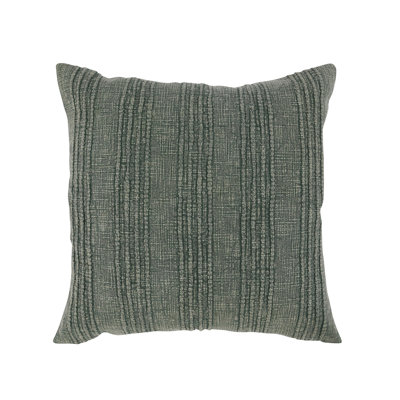 Cotton Striped Throw Pillow Cover & Insert