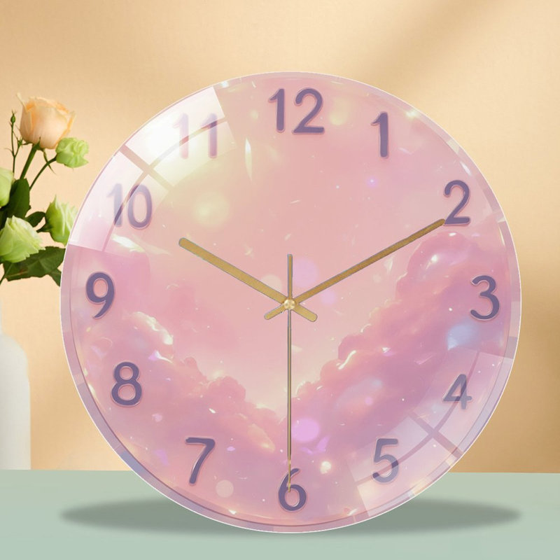 Horloge murale avec horloge murale 12 po