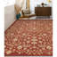 Wool Oriental Area Rug in Red/Beige/Green-1351886994