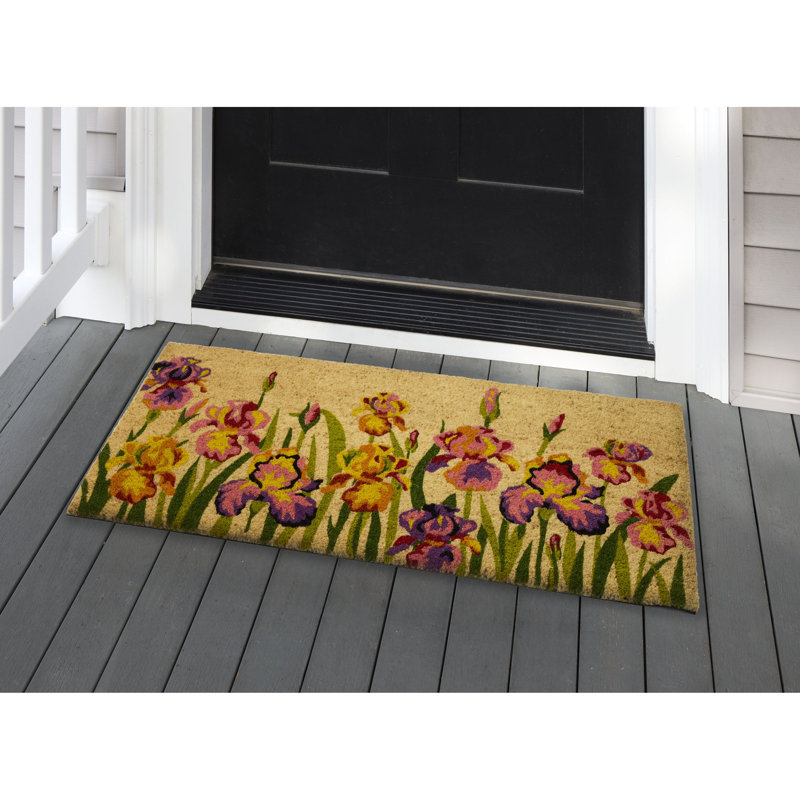 Irises Doormat 20x40