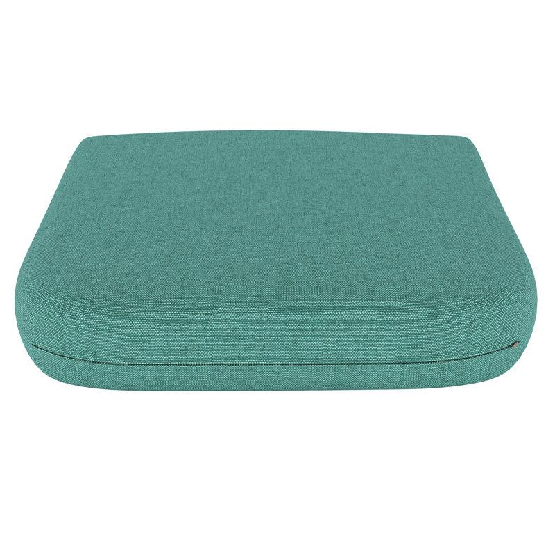Dining ChairSeat Pad Replacement Cushion – 19L x 19W x 2.5D, Cast Breeze Sunbrella® Plainweave