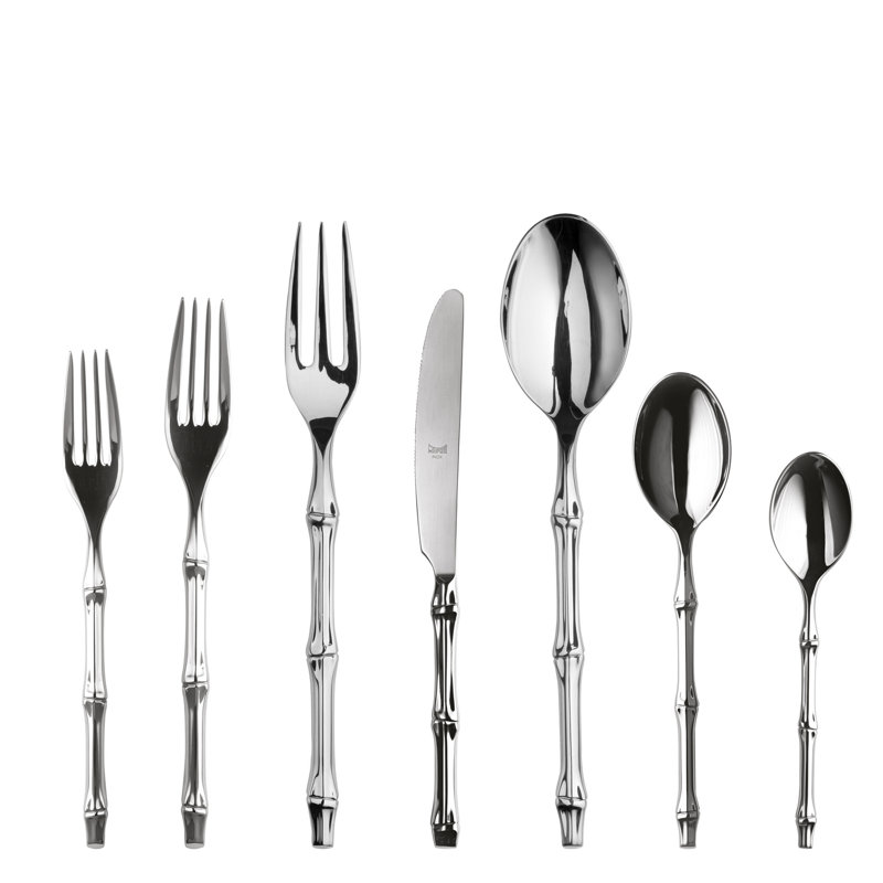 Bali Flatware Set - 32 Pieces - Stainless Steel