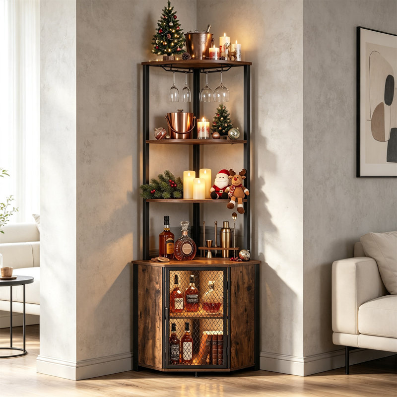 160 cm H x 40 cm W Corner Bookcase