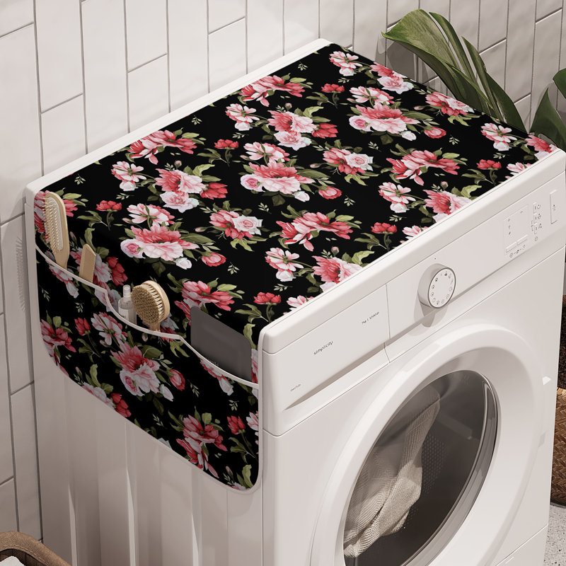 Ensemble de 2 lavabos floraux Ambesonne