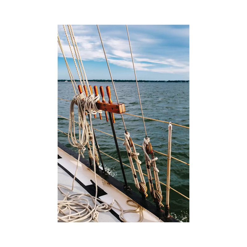 Charleston Sailboat IV by Bethany Young - Print on Canvas, Wrapped Canvas, 45.72cm H x 30.48cm W x 1.91cm D