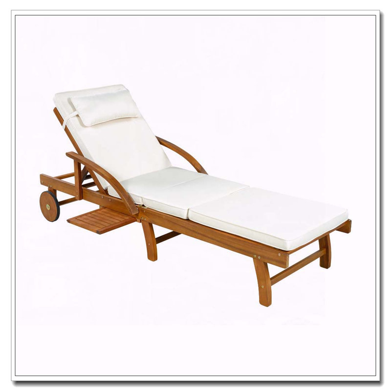 Méridienne d'extérieur 77,5 ", Beige, 2
