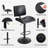 Adjustable Swivel Upholstered Bar Stools Counter Stools-1093358748-1093358746
