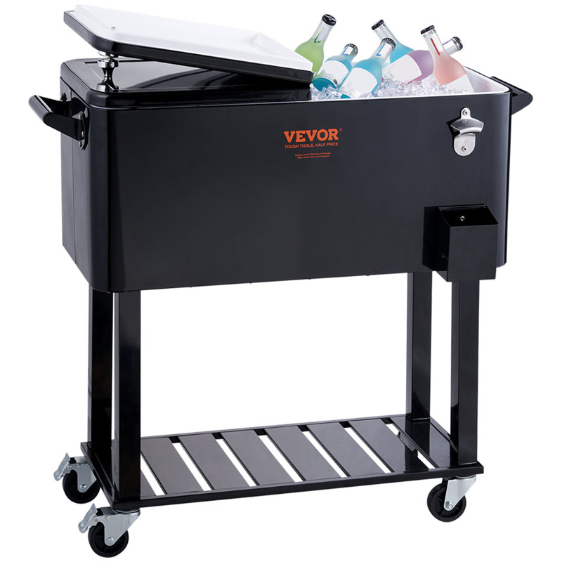 Glacière Stellweilan Tessberg 80 Quarts, Noir