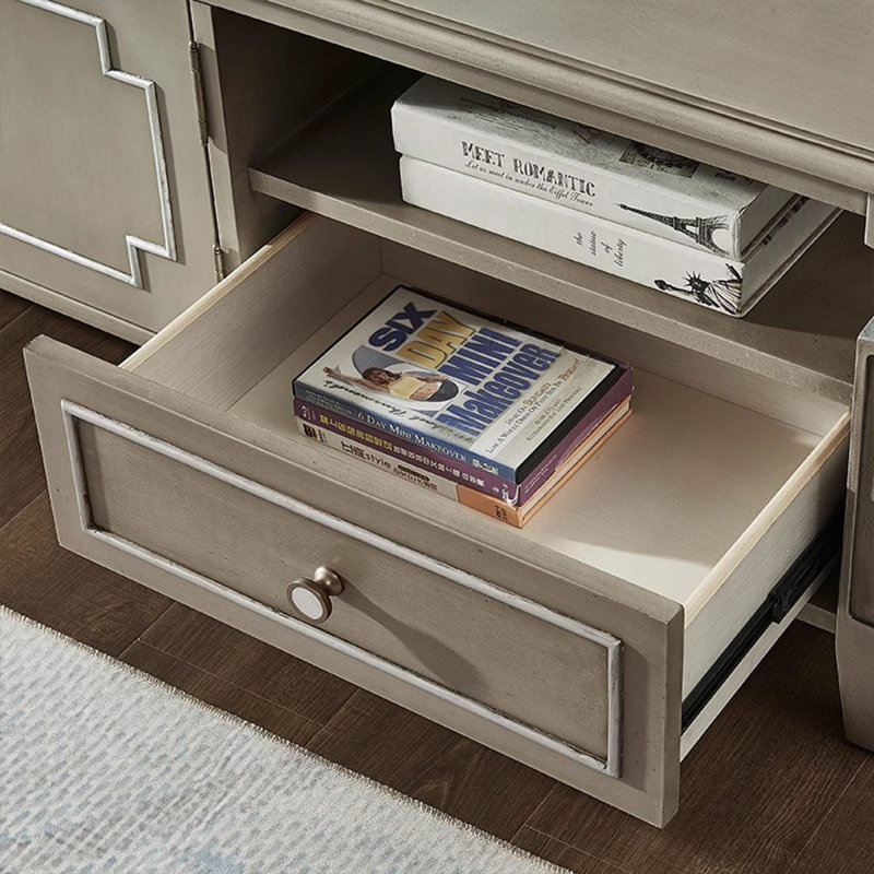 Gray Solid Wood TVStands
