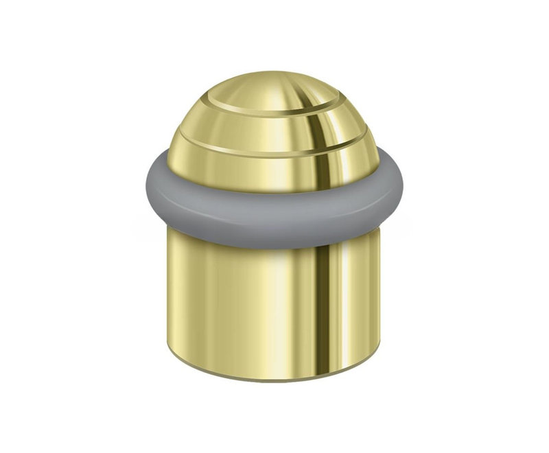 Capuchon de dôme rond rond universel 1-5 / 8 po Deltana UFBD4505U3, laiton massif et laiton poli, Laiton poli