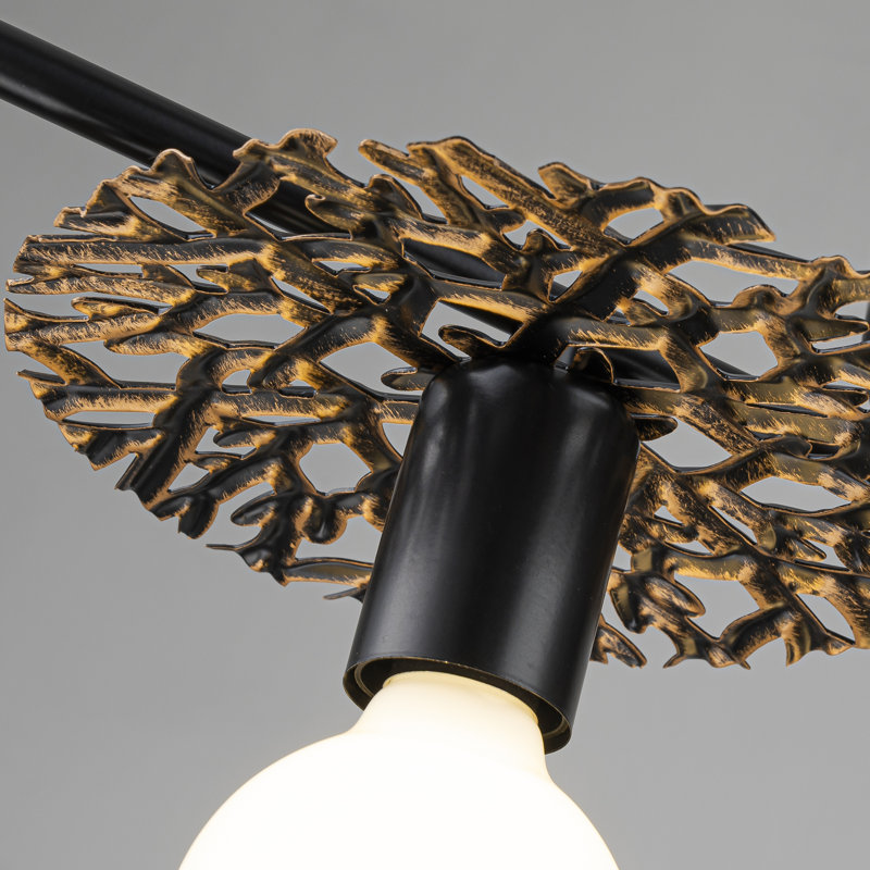 Plafonnier semi-encastré 3 lumières Evelyn