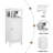 Bathroom Single Door Cabinet