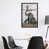 Toile avec cadre noir