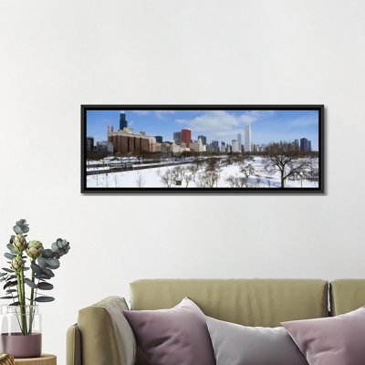 " Skyscrapers In A CityGrant Park, South Michigan Avenue, Chicago, Illinois, USA " by Panoramic Images